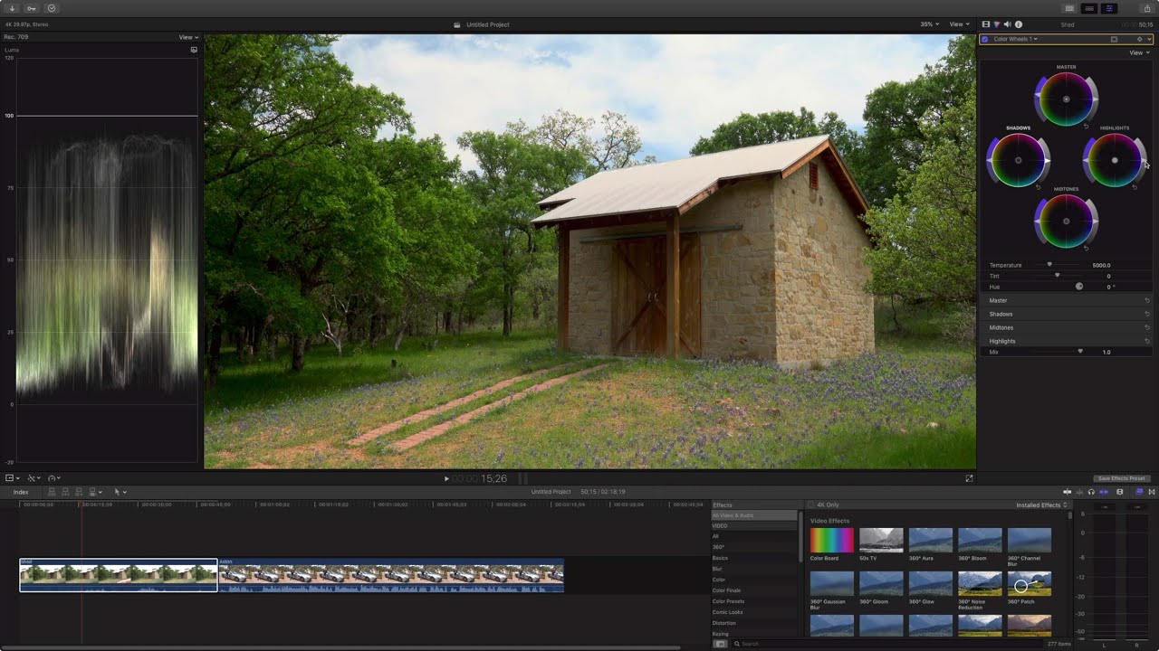 Final Cut Pro X Tutorial:  How to Use HDR Clips in a Rec.709 Project