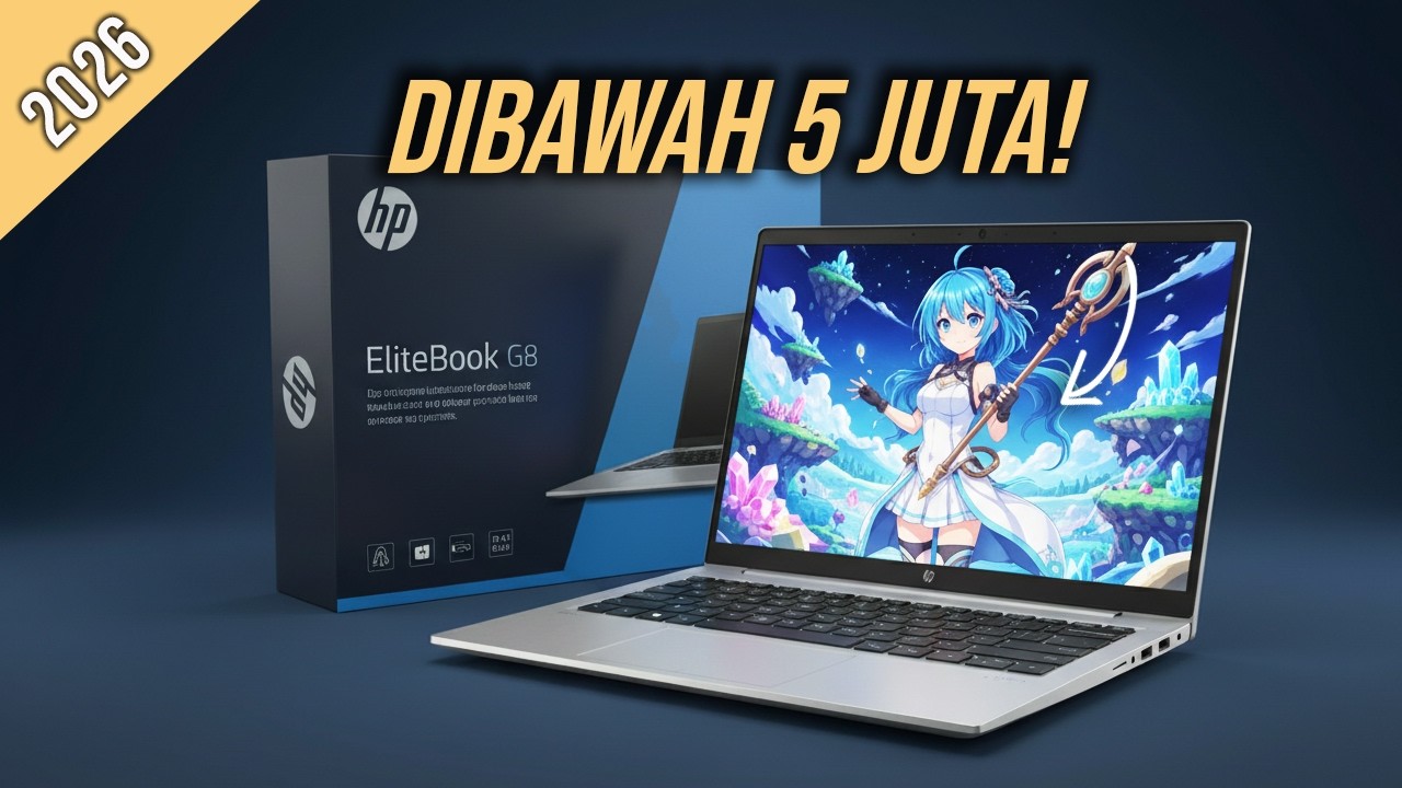 5 Rekomendasi Laptop Second Terbaik 2026 | Dibawah 5 Jutaan‼️