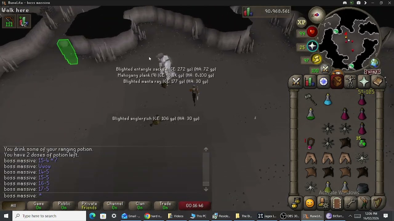 OSRS REVENANT CAVE 10 MIN LOOT RUNS, 99 RANG CRAWS