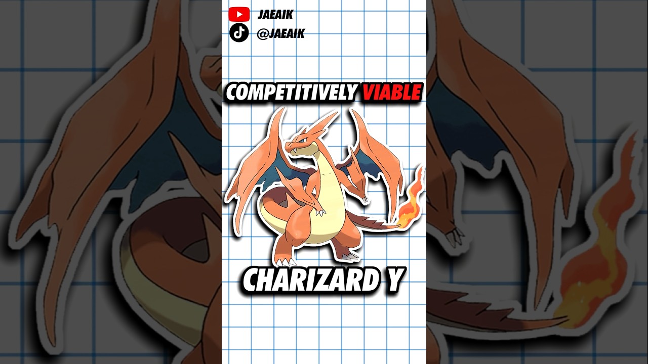 The Competitively Viable of the 2, Charizard Y #jaeaik #pokemon #charizardy #megaevolution