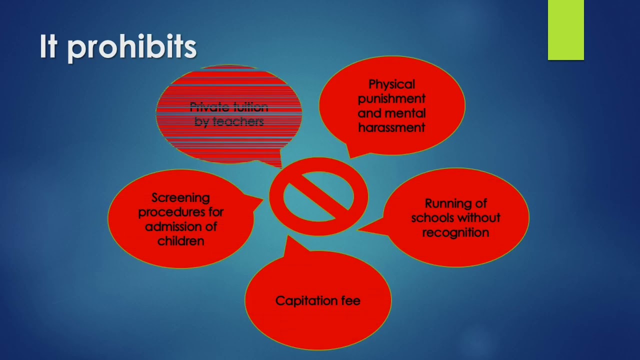The Right to Education Act,2009 India.