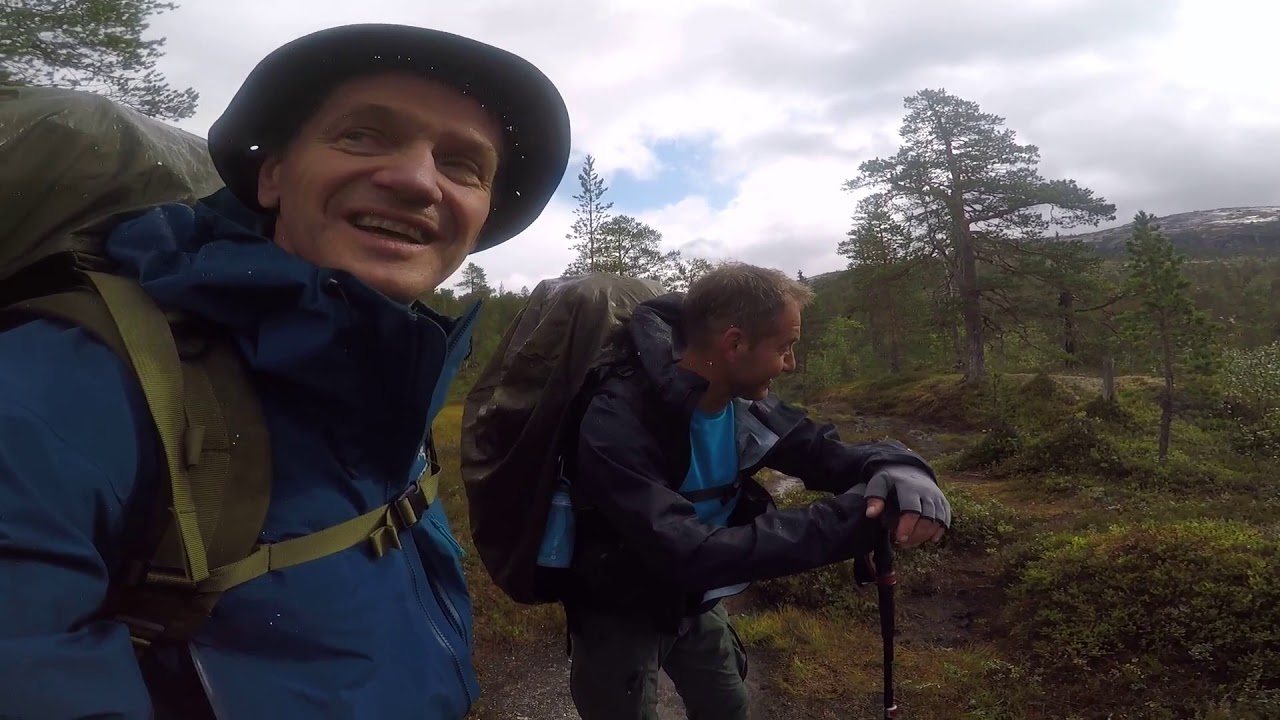 Tjukken & Lillebror i Rago 2018. Hiking and fishing in Rago nasjonalpark.