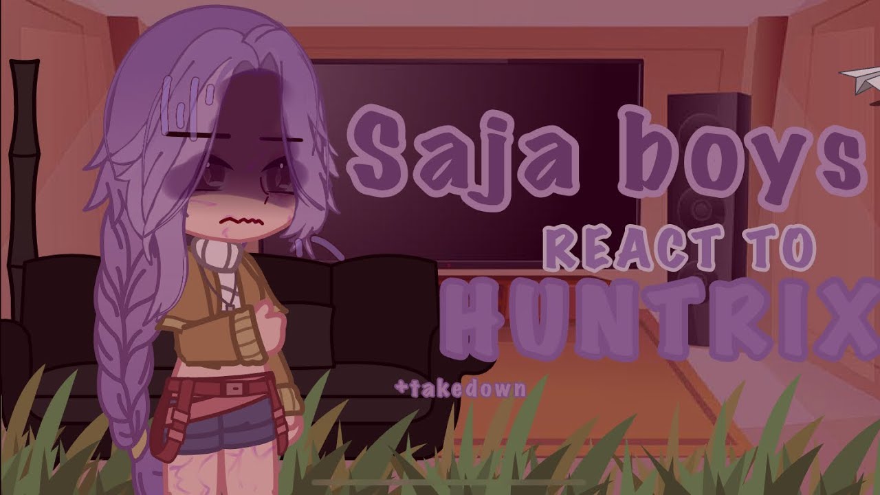 saja boys react to huntrix ||takedown|2/??| kdh