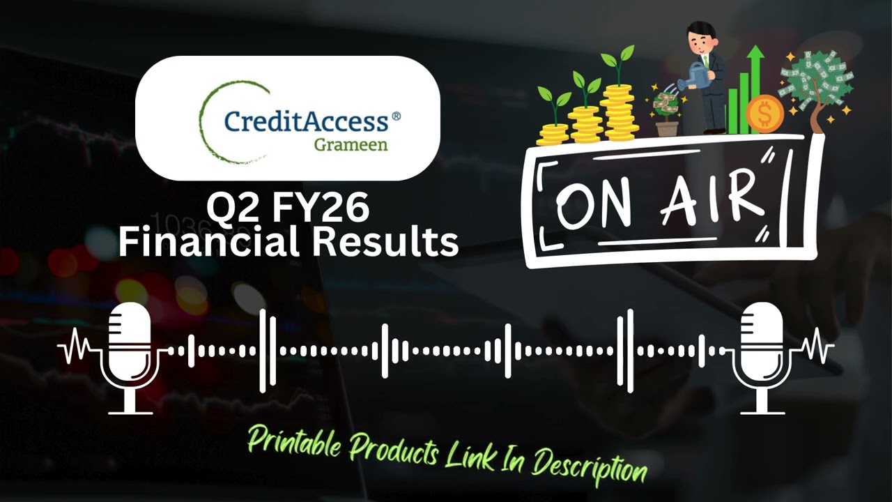 CreditAccess Grameen Q2 FY26 Results Analysis | Strong Growth in Microfinance Business Explained
