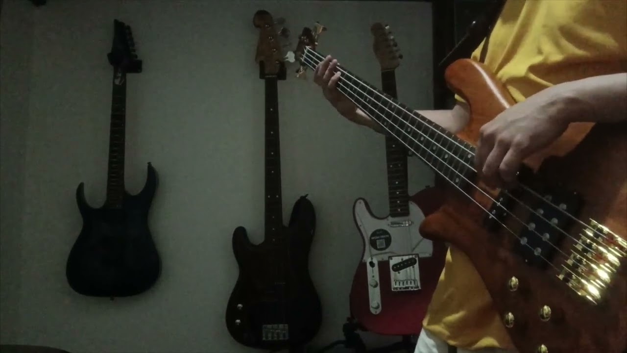 Happen TwiceSong by Mark Whalen bass cover short ( SX SWB1/NA 4 string )