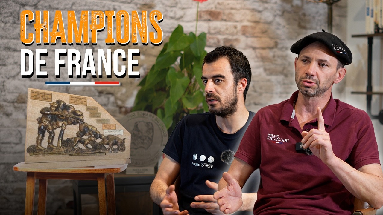 Interview de Willy Berdeil et Thomas Capo, champions de France de chiens sur sanglier 2026