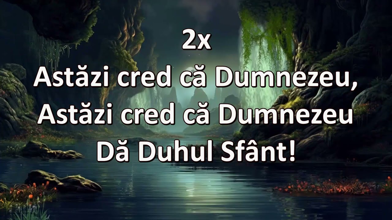 Astăzi cred că Dumnezeu Negativ creștin cu versuri 2025