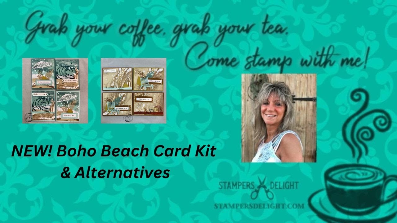 New Boho Beach Card Kit & alternatives