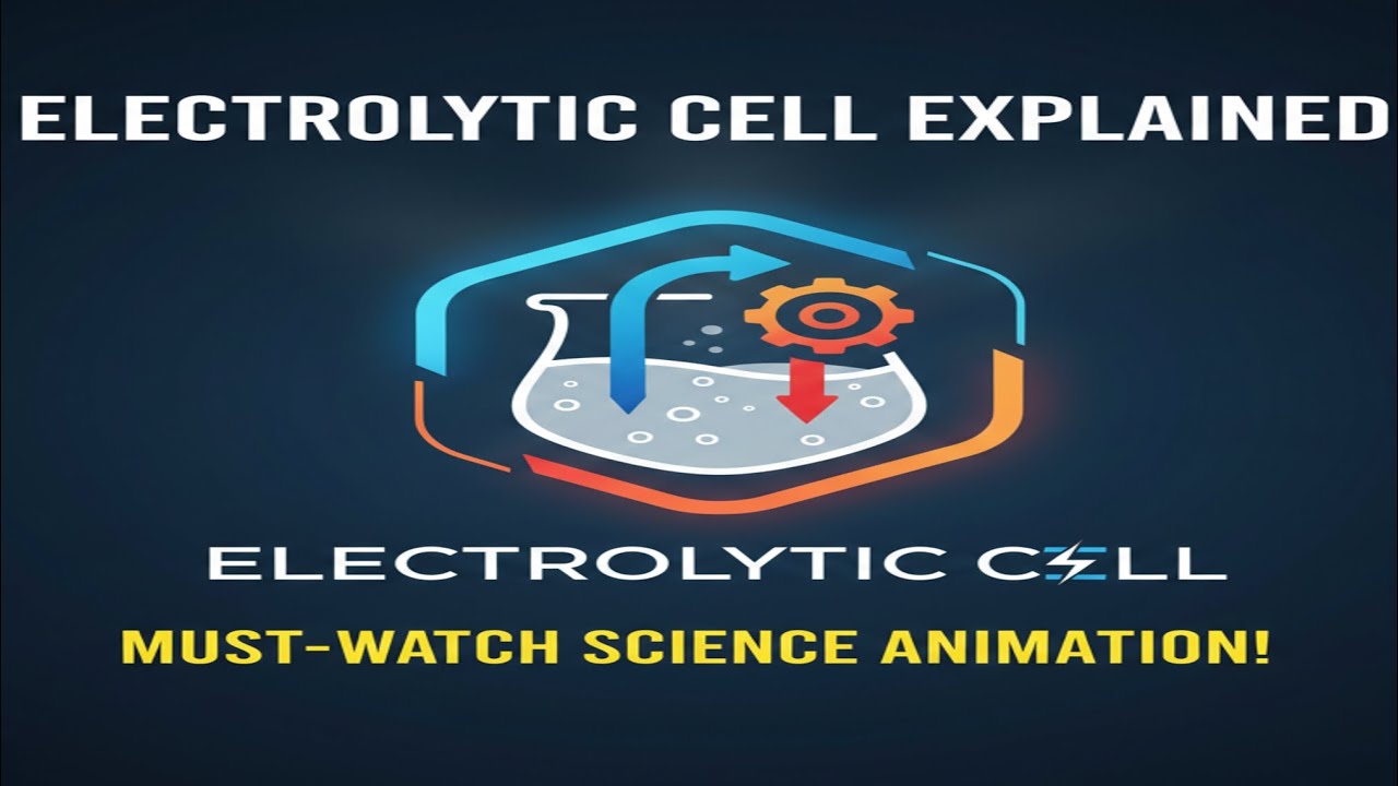⚡ Electrolytic Cell Explained in the Easiest Way | Class 12 | JEE | NEET