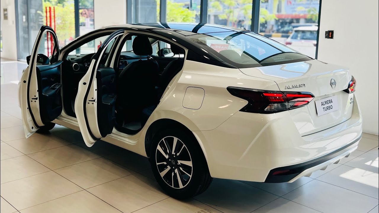 Nissan Almera ( 2025 ) 1.0L Turbo - Luxury Sedan | White Color
