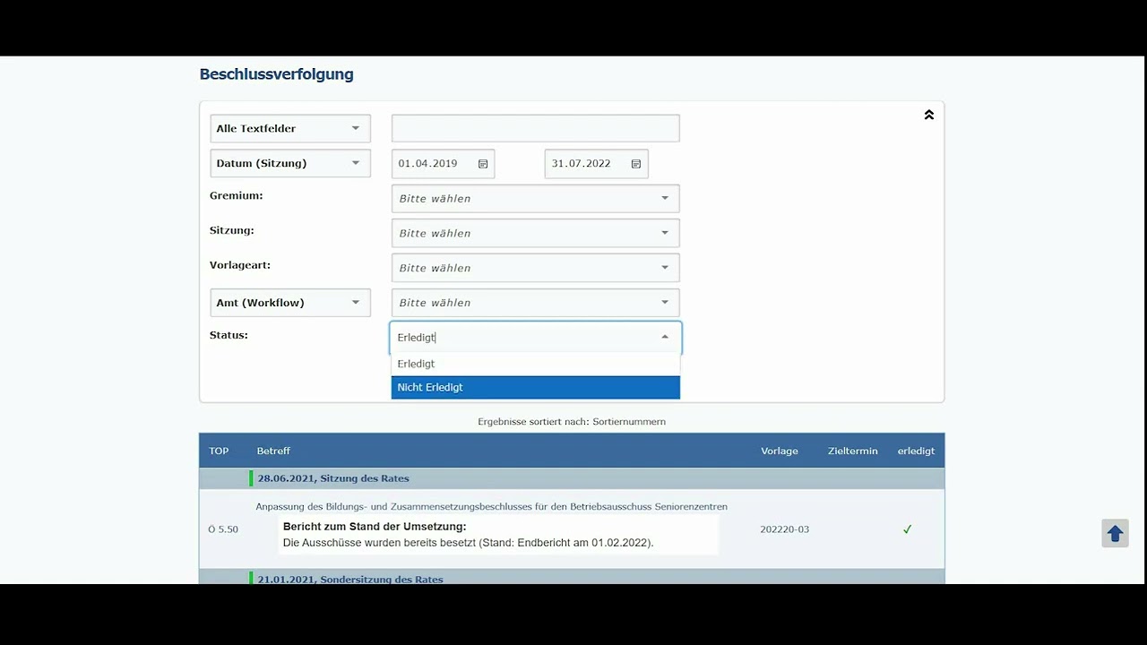Allris: Schulungsvideo f&uuml;r die Mandatstr&auml;ger*innen und &Ouml;ffentlichkeit