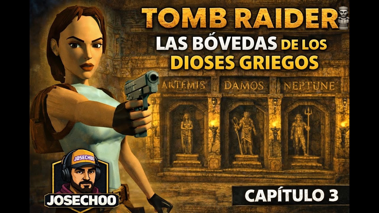 🗿 Tomb Raider Clásico | Capítulo 3 – Las Bóvedas de los Dioses Griegos