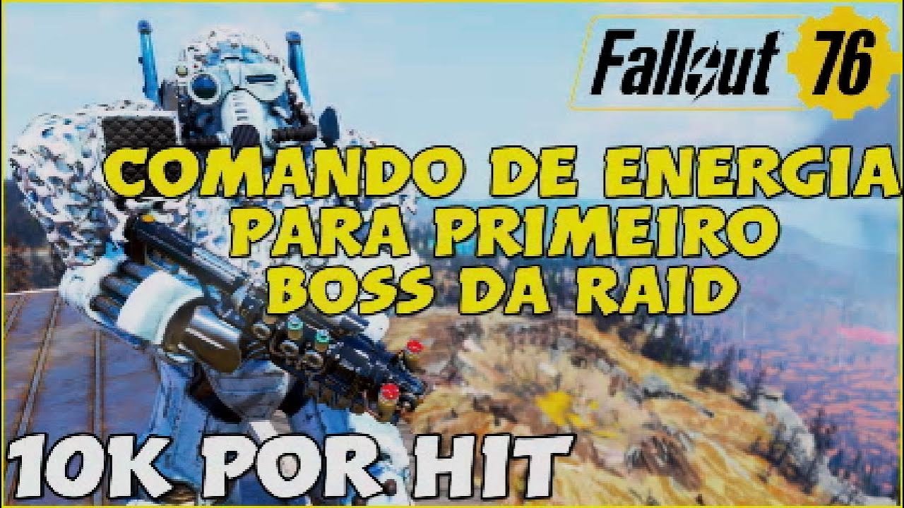 FALLOUT 76: Build Para Destruir o Primeiro Boss da Raid - Guia de Build.