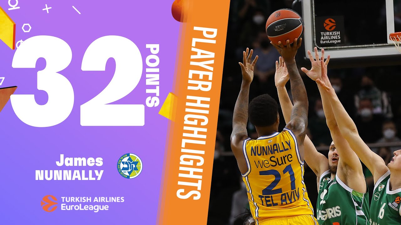 James Nunnally career-night! | Player Highligths | Turkish Airlines EuroLeague