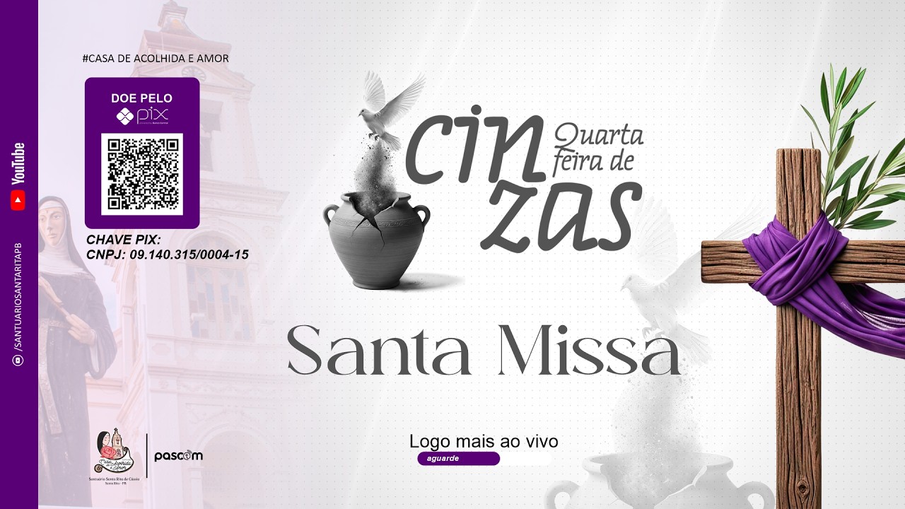 SANTA MISSA -  Quarta-feira de Cinzas