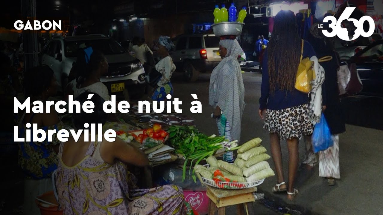 Gabon: dans l'ambiance des marchés spontanés de nuit à Libreville