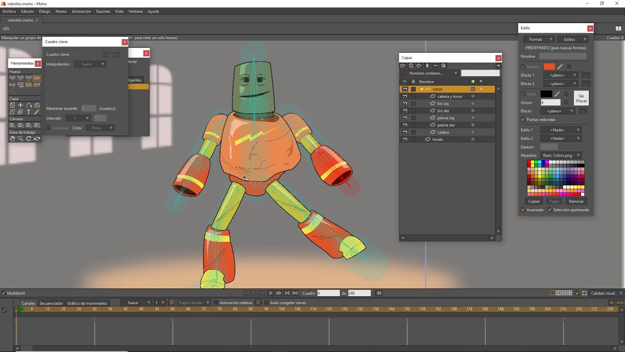 Tutorial Moho Pro 12.5 Smart Bones (huesos inteligentes