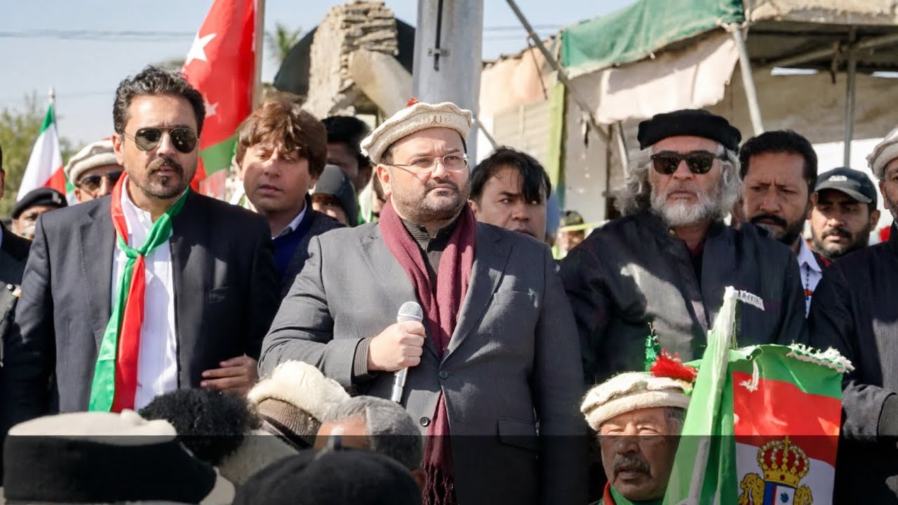 MPA PTI Fateh ul Muluk Ali Nasir Jazbati Speech Today At Chitral Bazar 8th February 2026