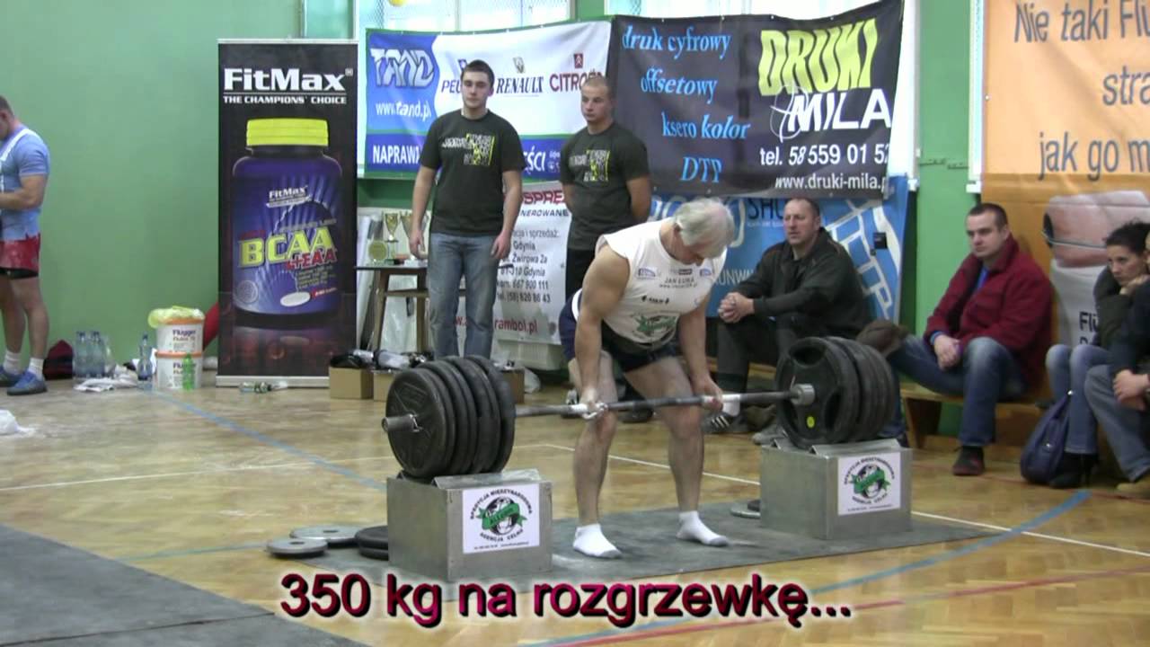 Jan Łuka i 405 kg w 