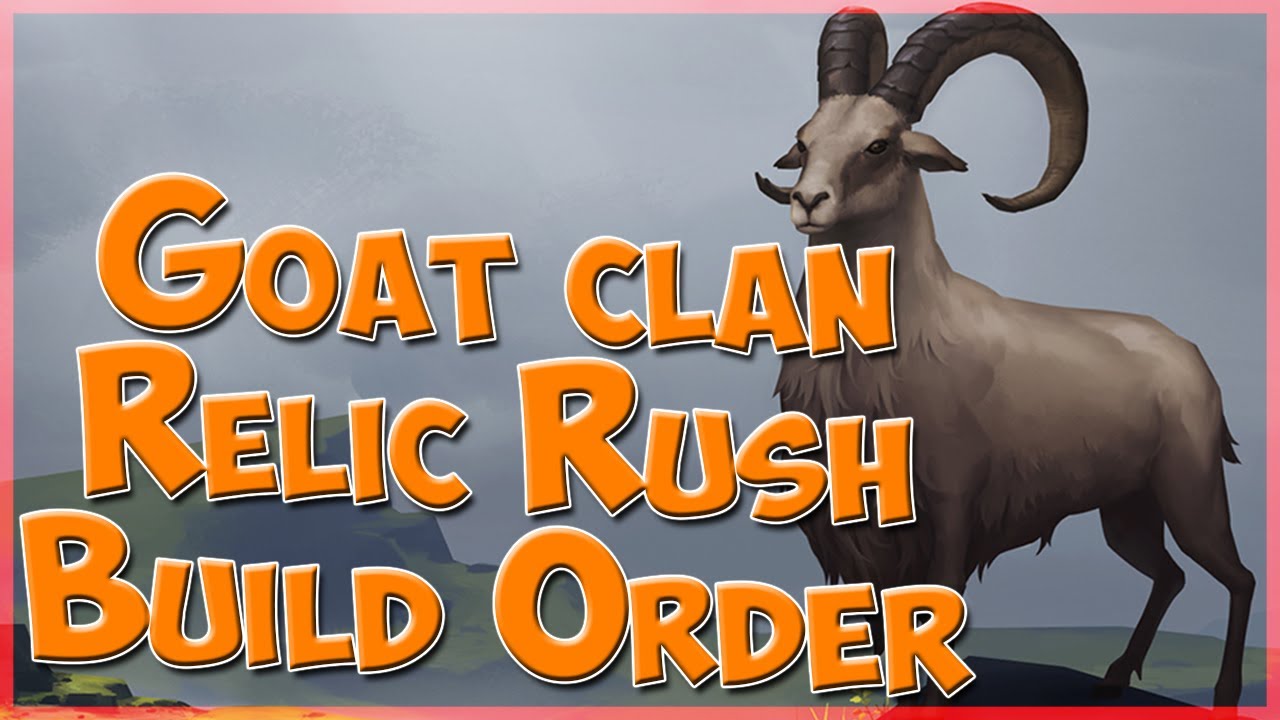 Goat clan Relic Rush | Build Order | Northgard