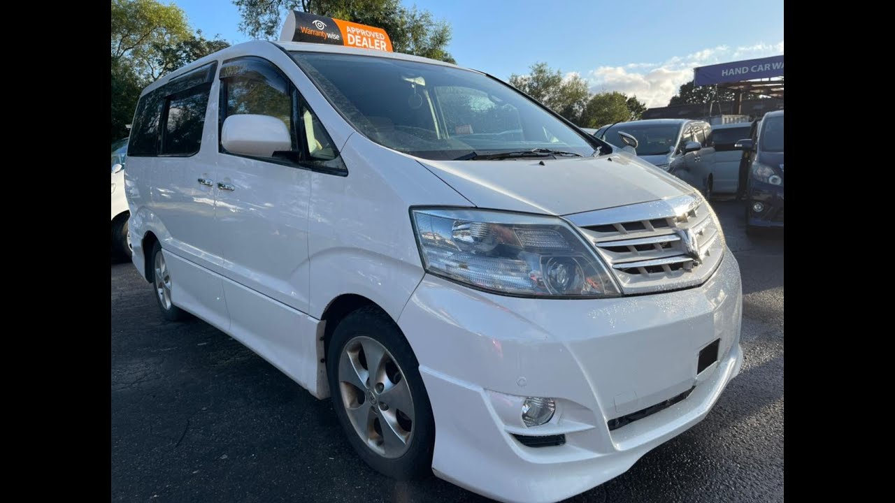 Toyota Alphard / Velfire 2007 MPV 7 seater 3 litter Double sunroof FULLY LOADED