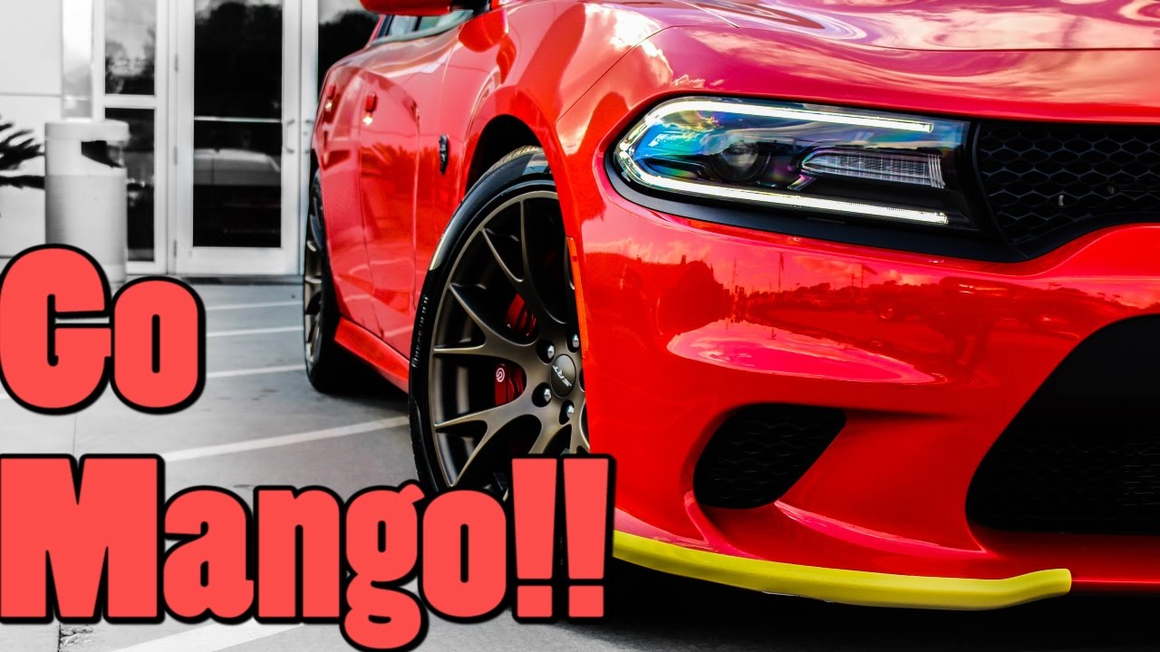 2016 Charger Hellcat in Go Mango Orange!!