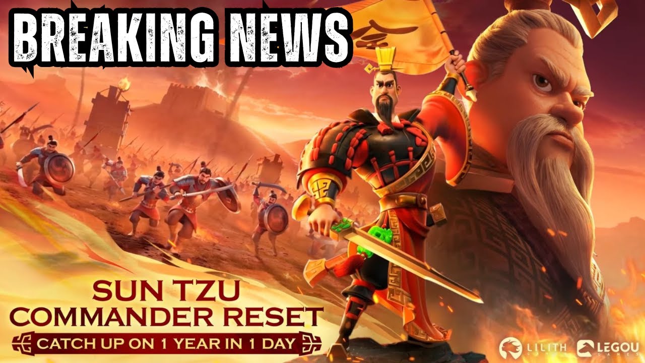 SUN TZU PRIME DATANG! Skill GILA, Cara Dapetin + EVENT RESET KOMANDAN & UPDATE EVENT ROK TERBARU