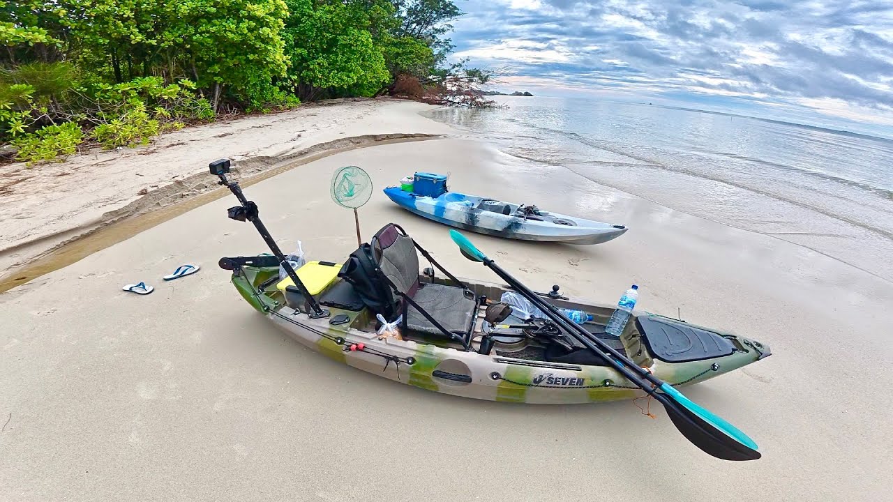 KAYAK FISHING ..!!! EXPLORE SPOT BARU SIA-SIA PERJALANAN JAUH KESINI 🥹