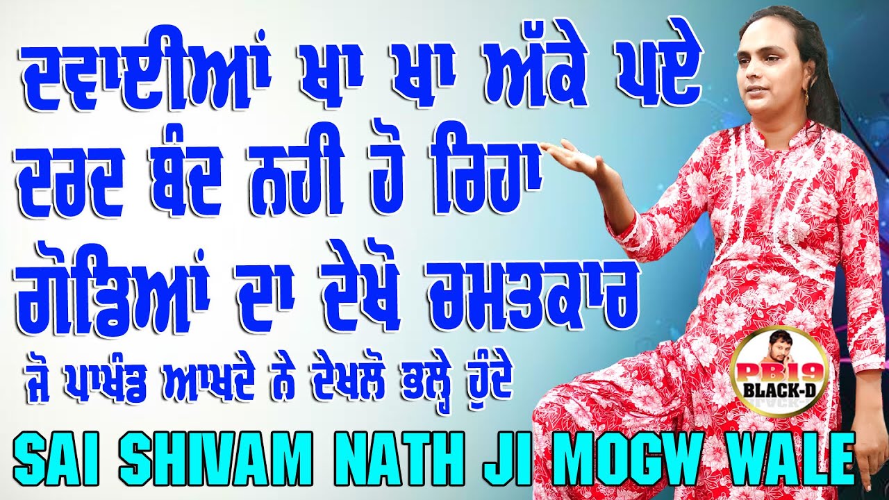Sai Shiv Nath Ji Moga || Sai Shivam Nath ji Moge Wale || Choki Peera Di || Diwan Peera Da Live 2025