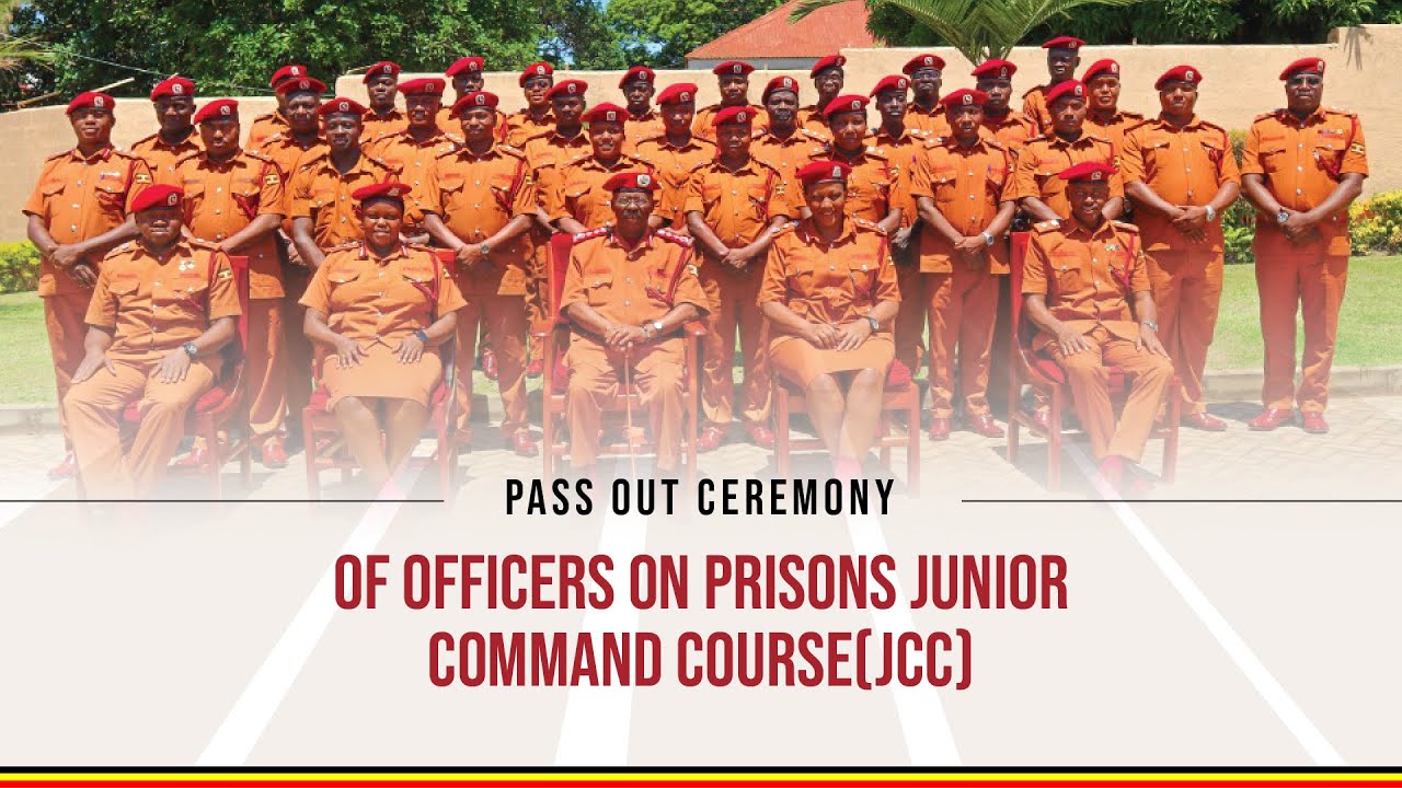 Pass out of Officers on Prisons Junior Command Course(JCC)