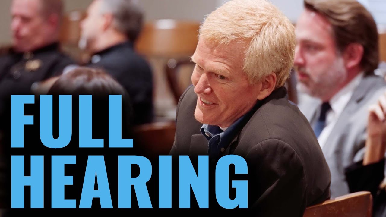 Full Murdaugh Pre-Trial Hearing - 