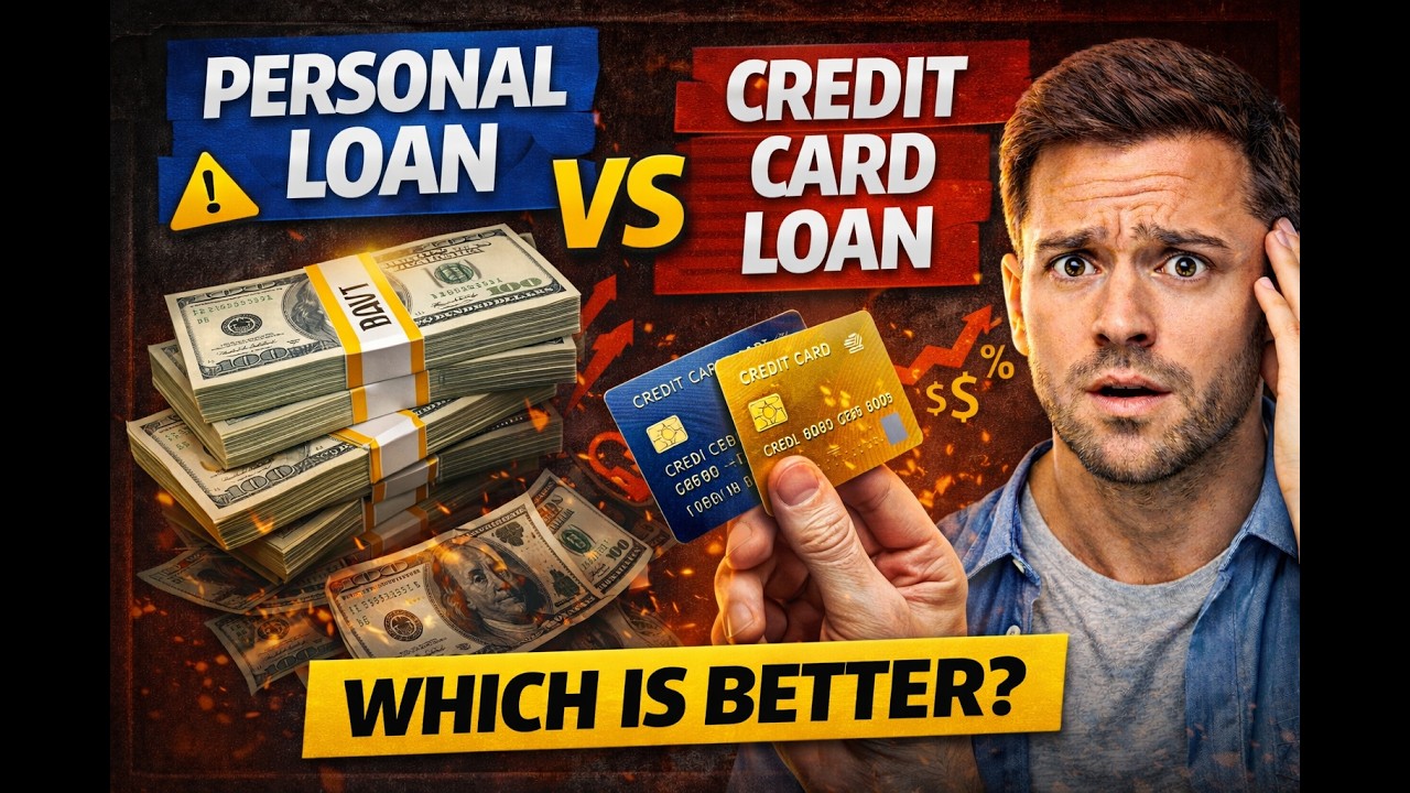 Personal Loan vs Credit Card Loan &mdash; Which Is Better?