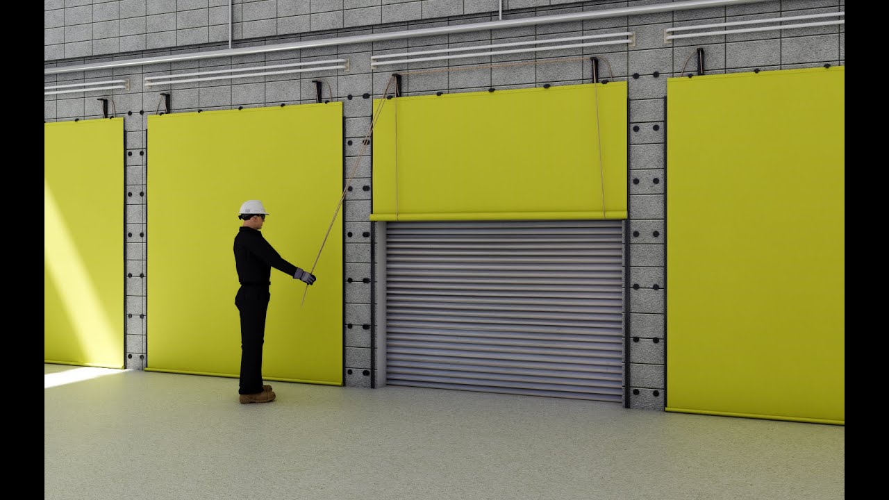 Roll Up Door Curtains | Roll Up Curtain Walls
