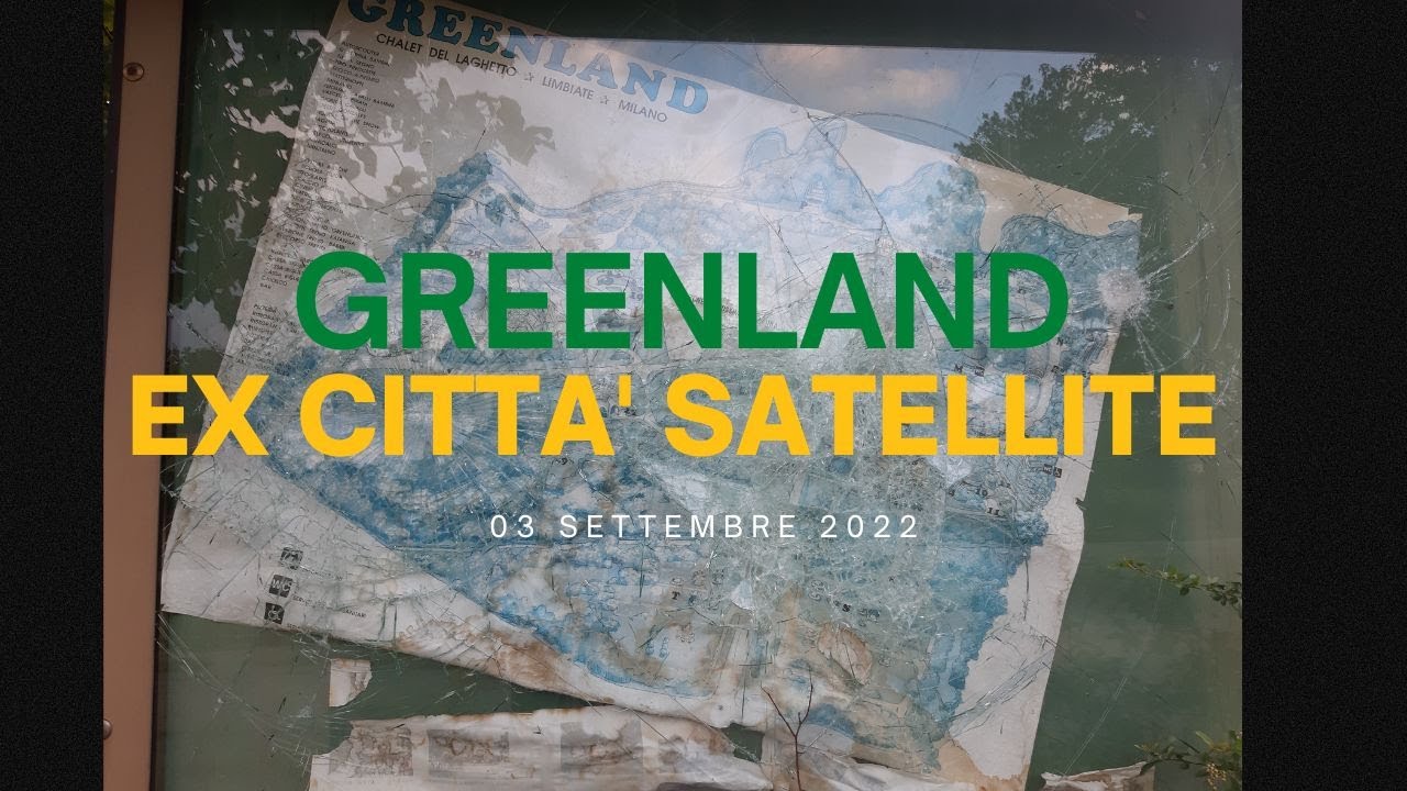 Greenland, ex Città Satellite, il parco divertimenti abbandonato a Limbiate, MB. (03.09.22)
