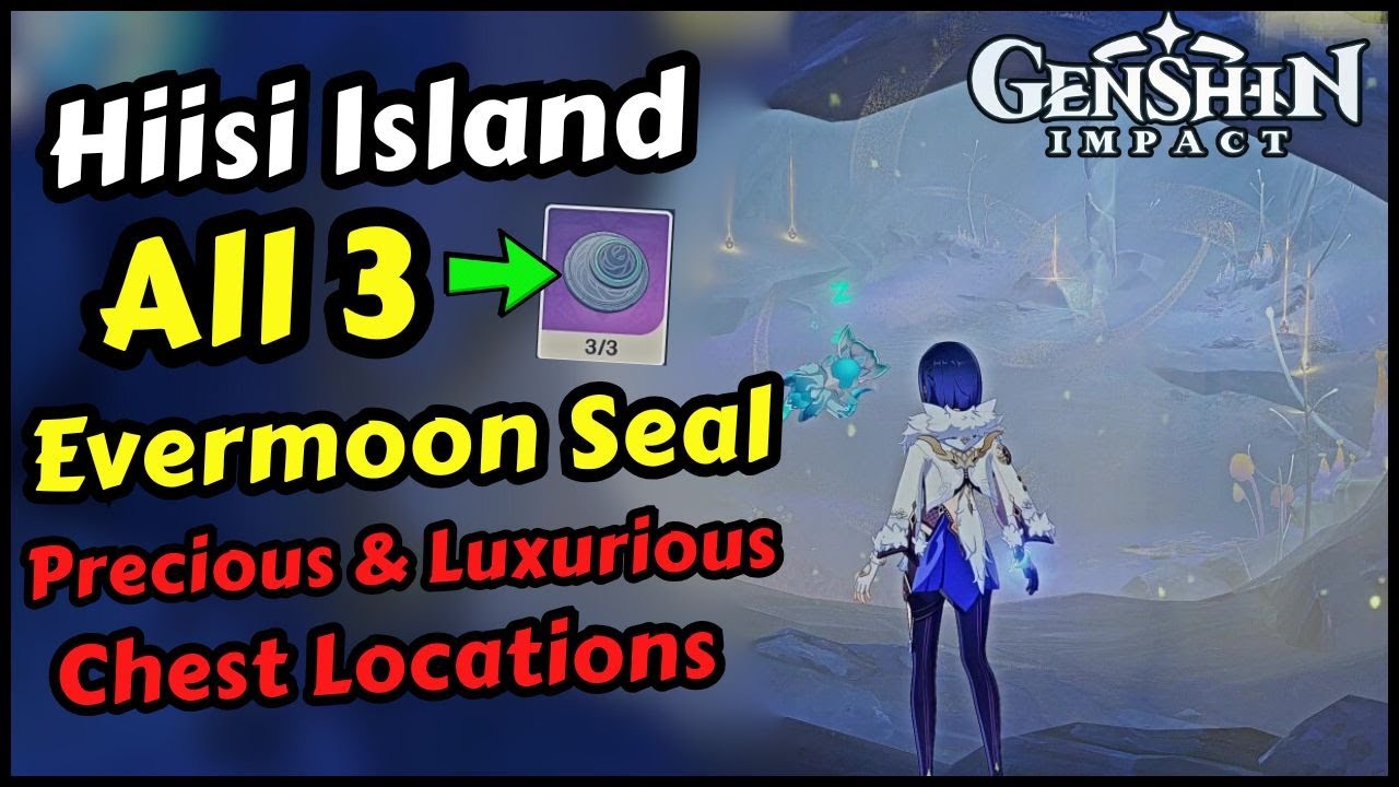 Hiisi Island All 3 Evermoon Seal Locations for Treasure Vault in Genshin Impact 6.0