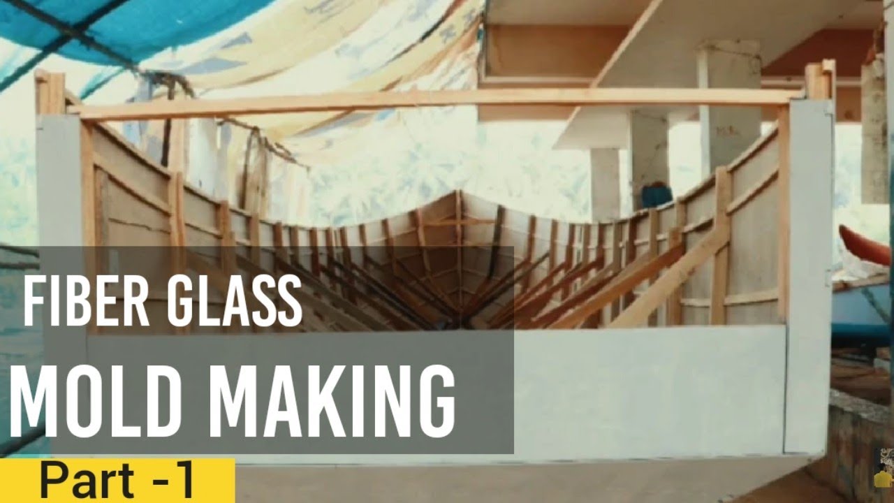 39 ft fishing boat Fiber glass mold making-part 1.🇮🇳