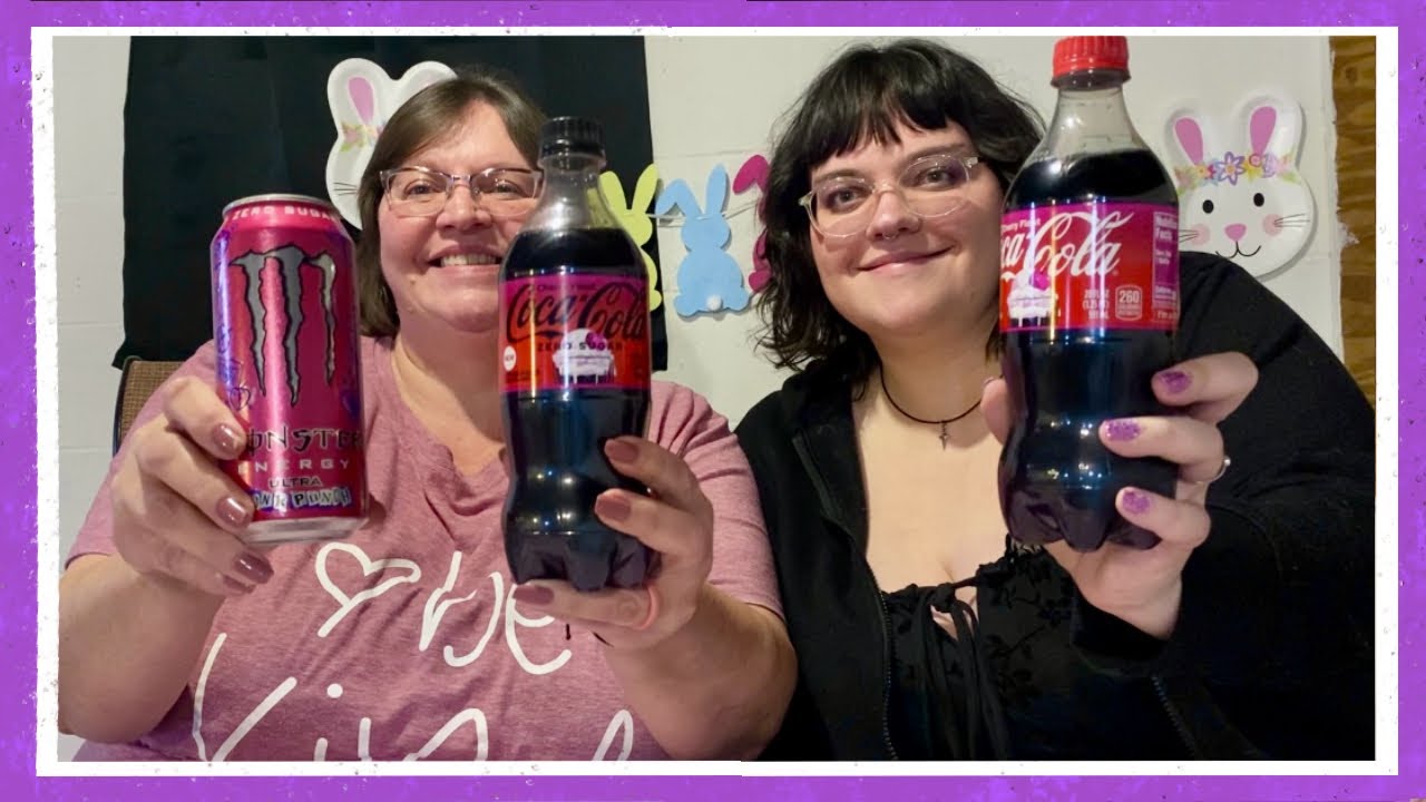 Coca Cola Cherry Float & Monster Ultra Punk Punch Taste Test / Review!