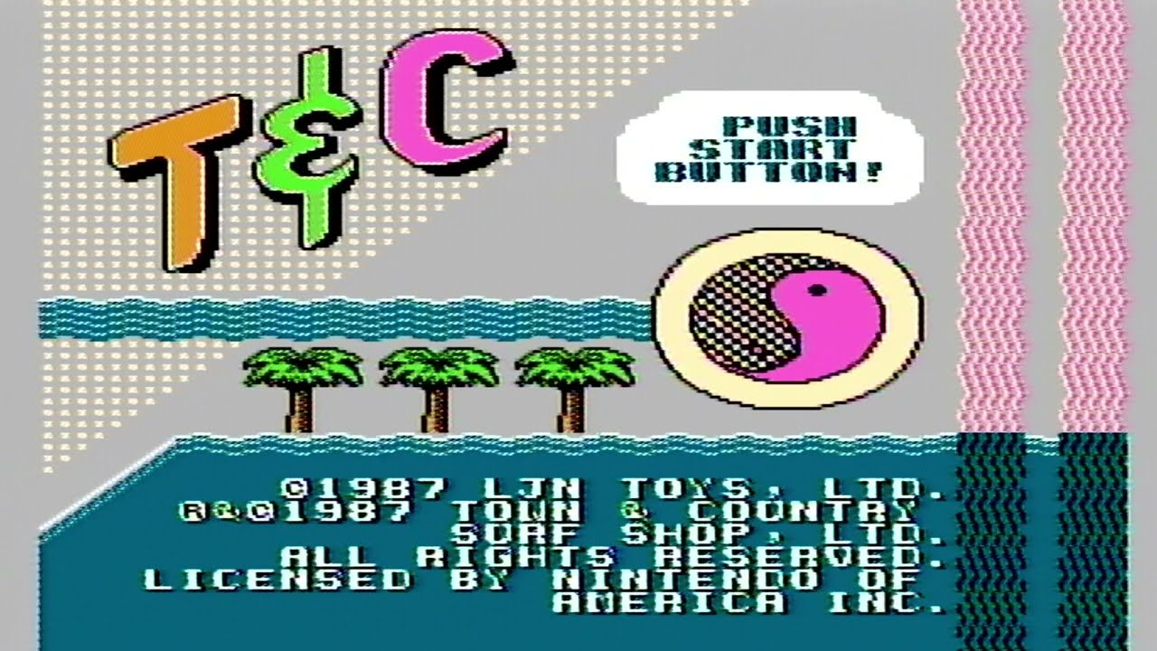 T&C Surf Designs NES | Pure 8-Bit Surf & Skate Nostalgia (gameplay)
