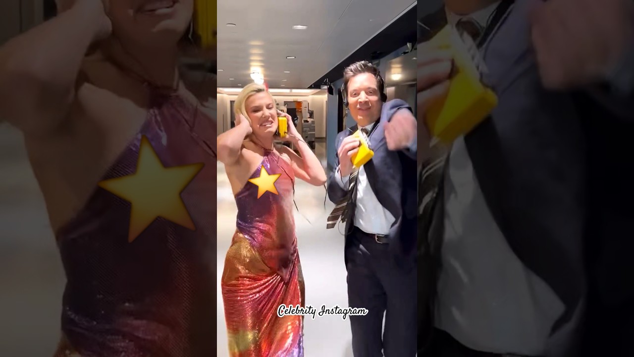 Millie Bobby Brown and Jimmy Fallen Dancing Stupid #milliebobbybrown #jimmyfallon #dance #crazy #nip