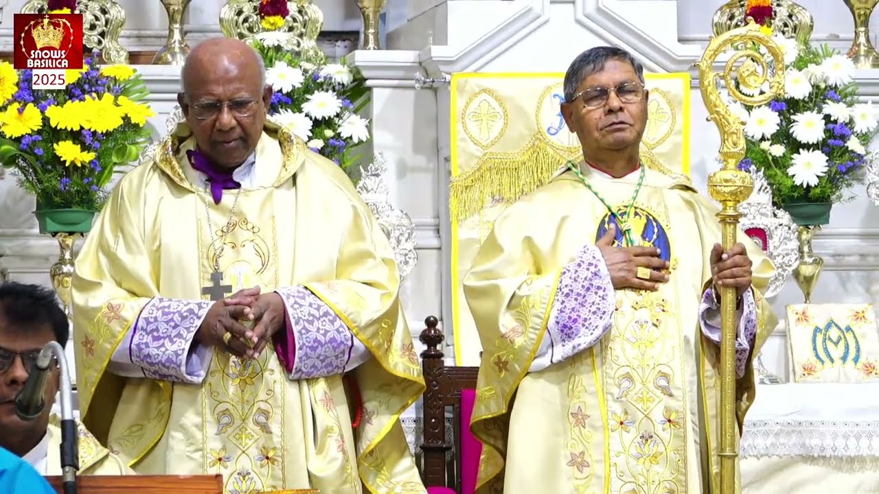 Live - (26.07.2025) Flag Hoisting Mass - Our Lady of Snows Basilica Church (443rd Feast)