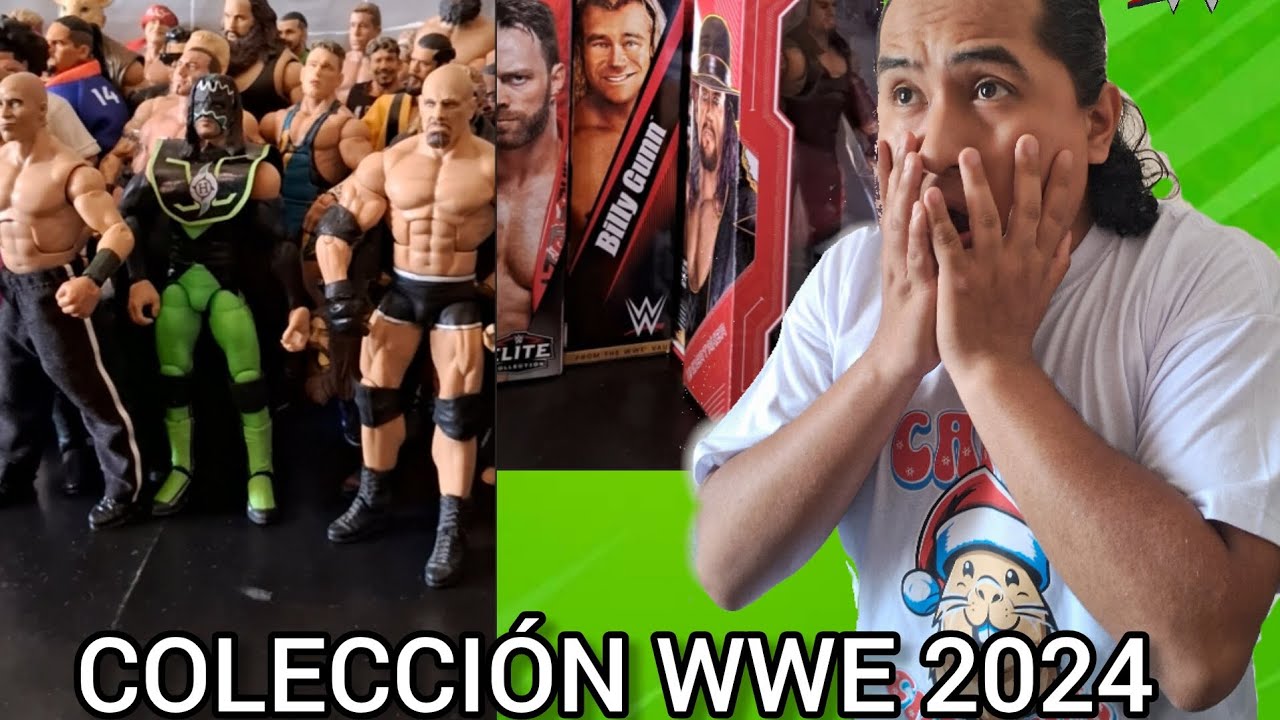 MI COLECCIÓN DE FIGURAS DE LA WWE 2024