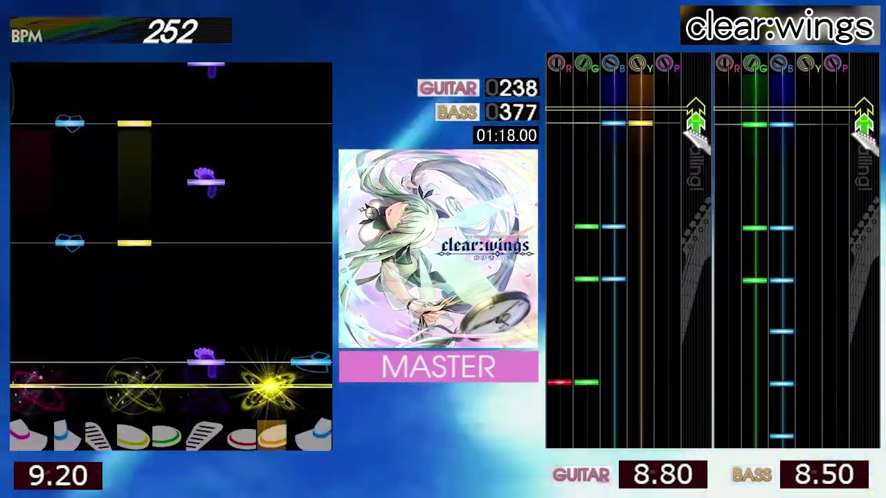 GITADORA / clear:wings - MASTER (GITADORA NEX+AGE)