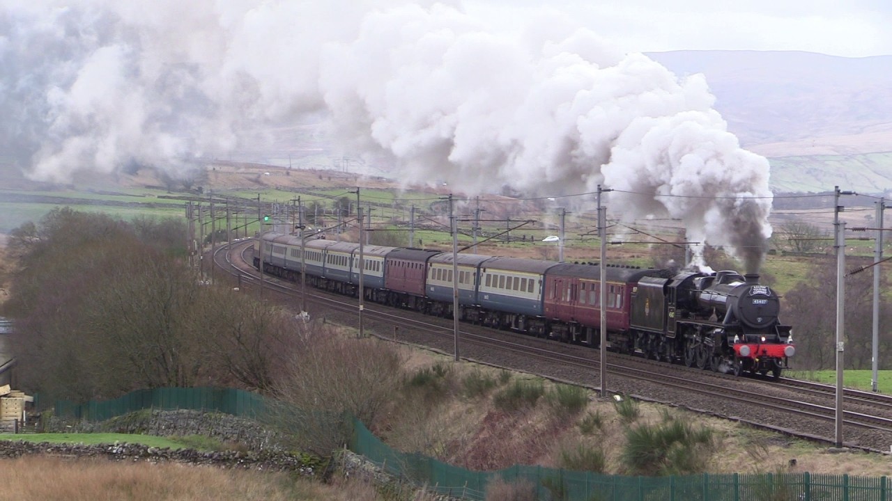 LMS 45407 The Hard climb on Shap with the WCME 28/2/26.