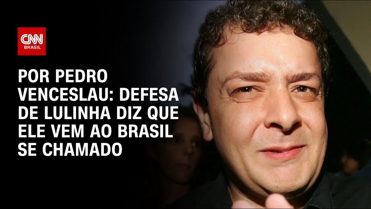 Defesa de Lulinha diz que ele vem ao Brasil se chamado | CNN 360°