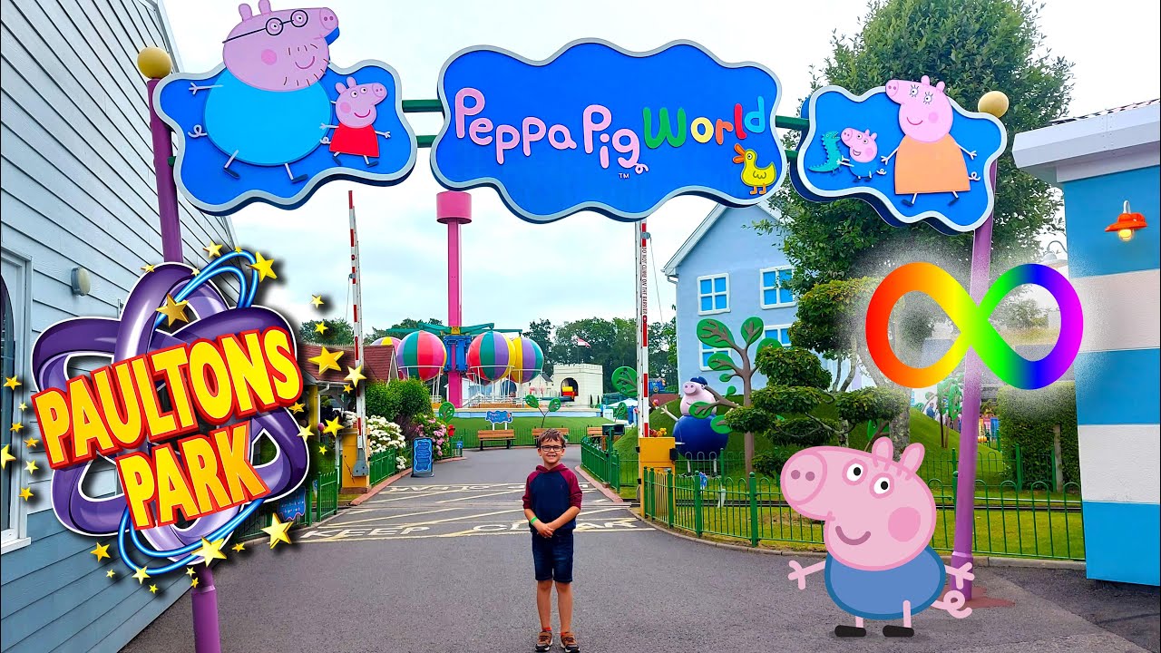 Exploring Peppa Pig World. 2 Fantastic Days at Paultons Park All the Rides for Young Children