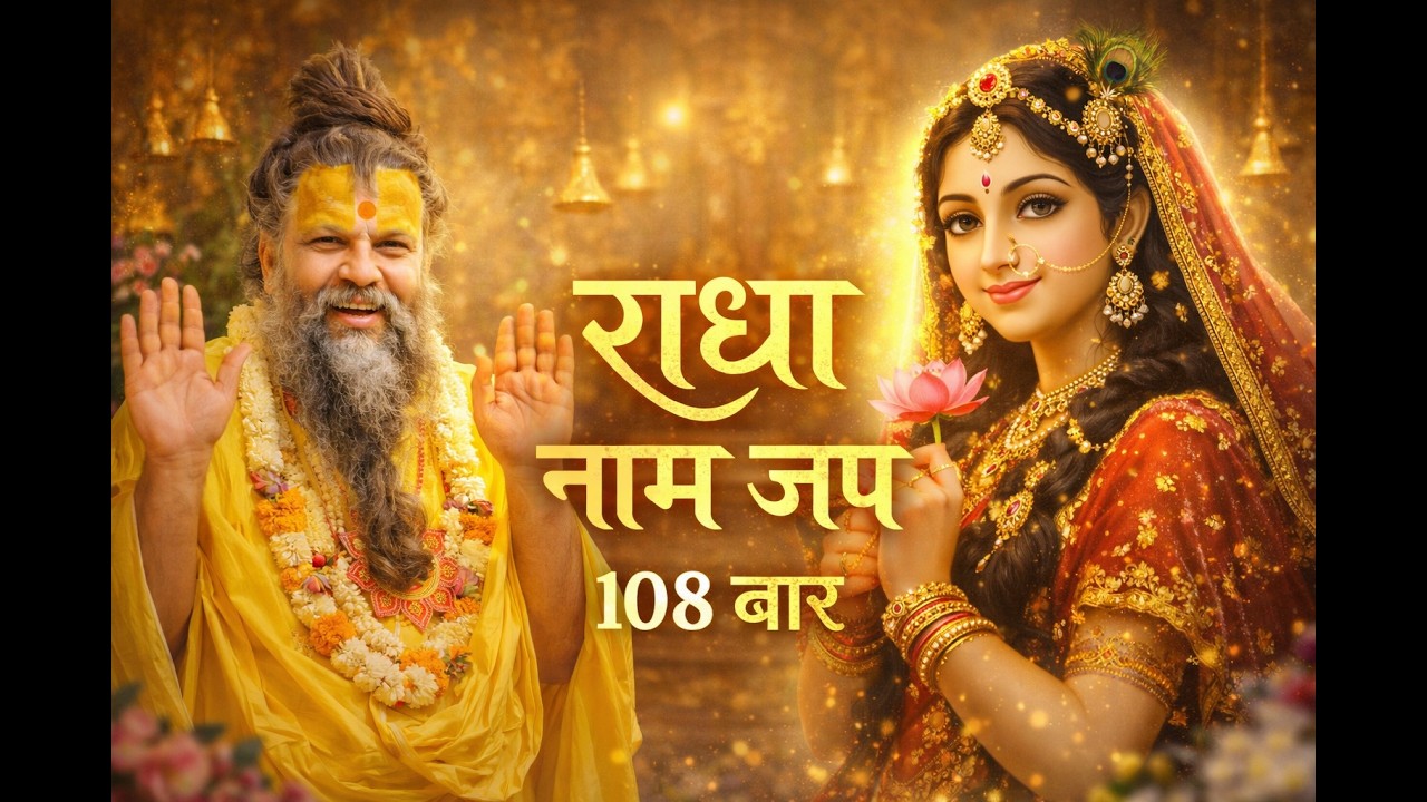 अखंड श्री राधा नाम जप | Shri Radha Naam Jaap | Radha Naam Dhun