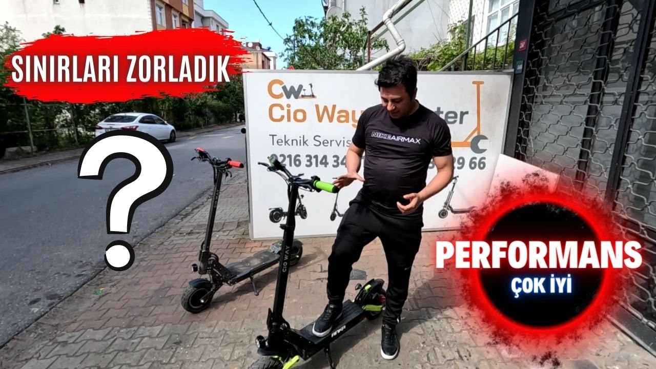 Elektrikli Scooter Hız Performans İnceleme / #elektrikliscooter