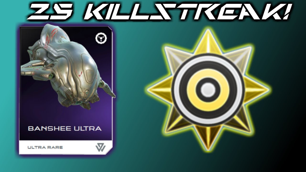 Halo 5 Banshee Ultra Gameplay - 25 Killstreak