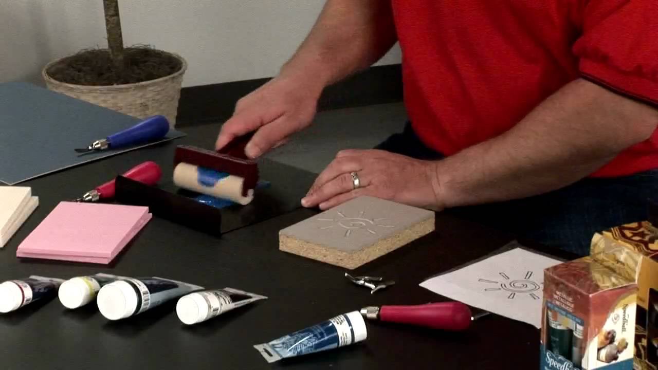 How to use Speedball Block Printing Materials