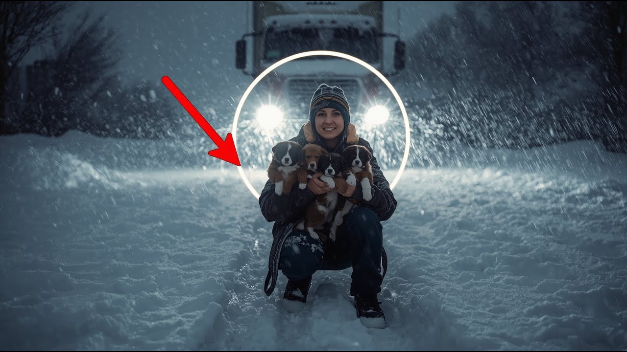 She Stopped in a Blizzard — What She Did Next Made Everyone Cry 😭